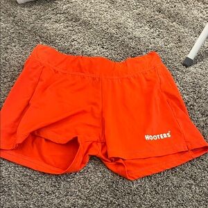 Hooters Bright Orange Women's Athletic Shorts